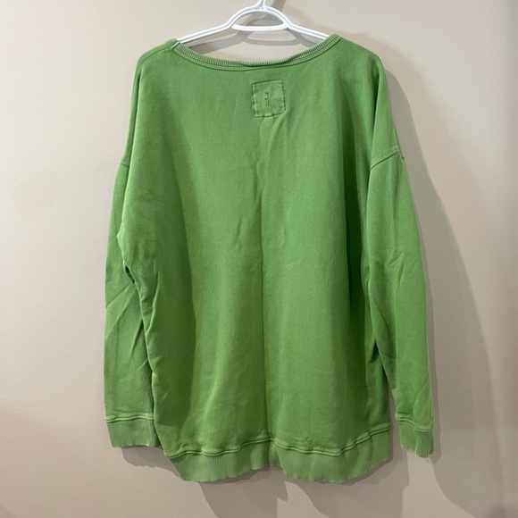 Aerie Green Oversized Sweater - Picture 4 of 6